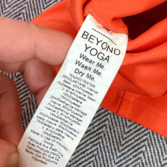 ATHLETA - Orange Sports Bra - Picture 2 of 4